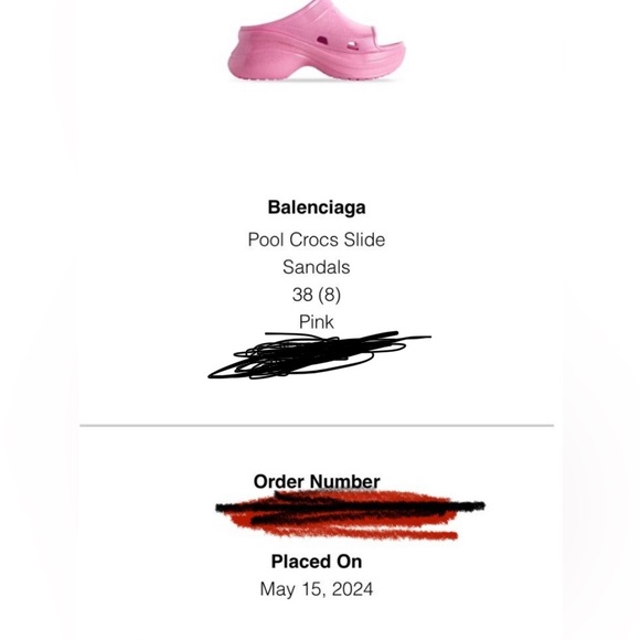 Balenciaga crocs - Picture 3 of 10